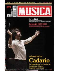 MUSICA n. 371 - Novembre 2025 MUSICA n. 371 - Novembre 2025